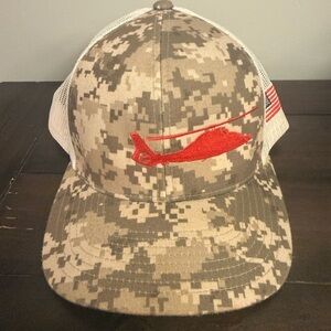 Pacific Headwear Digital Camo Mesh Snapback Hat OSFA